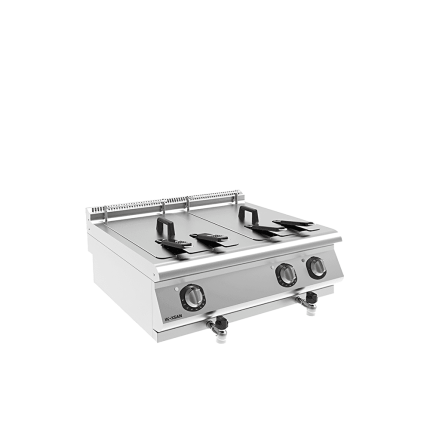 friteuza electrica 12+12 litri de banc inox profesional horeca 24 kw