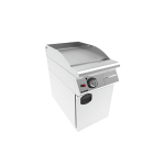 gratar grill gaz placa striata cu suport inchis 6 kw profesional horeca