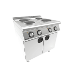 Masina de gatit cu 4 plite si suport inchis 80x73x85 echipament horeca