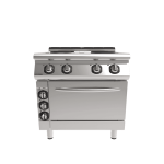 Mașină de gătit electrică cu 4 plite și cuptor, putere 15,2 kW - Image 3