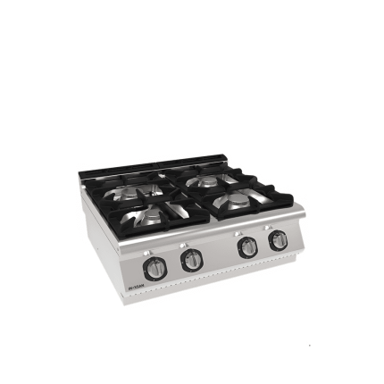 Masina de gatit cu 4 ochiuri de banc 80x73x28.5 echipament horeca