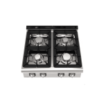 Mașină de gătit pe gaz cu 4 ochiuri, de banc, putere 19 kW Inoksan - Image 3