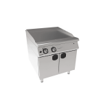 fry top dublu neted gaz cu suport inchis placa neteda inox profesional horeca 14 kw