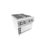 Masina de gatit electrica cu 4 plite si cuptor electric echipament horeca