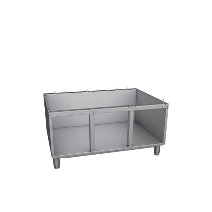 suport dulap deschis inox 1200 mm linia 900 horeca
