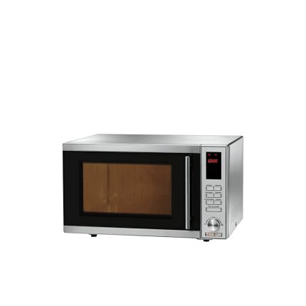 cuptor microunde convectie grill 25 litri inox digital