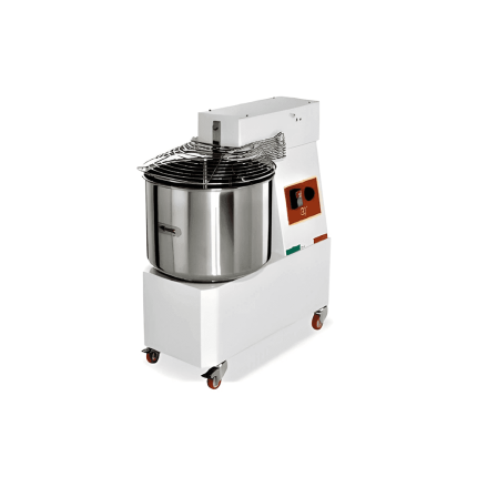 malaxor aluat 2 viteze 25 kg cuva inox timer 380v