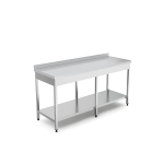masa lucru polita rebord inox 1400x700 mm