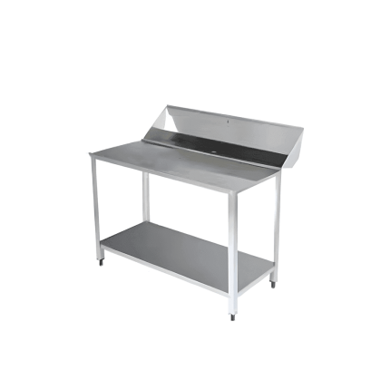 masa iesire vase 700 mm din inox, masa pentru masina de spalat vase capota horeca