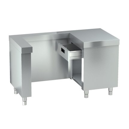 modul casa de marcat linie autoservire inox 1200x700x870 mm