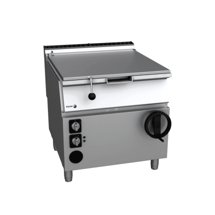tigaie basculanta pe gaz 90 litri manuala cuva inox horeca