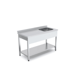 spalator cuva dreapta si polita inox 160x70 cm
