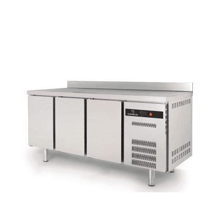 masa rece cu 3 usi inox profesionala horeca fagor