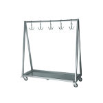 carucior transport carcase carne profesional cu roti si frana