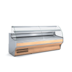 Vitrină frigorifică orizontală geam curb, blat expunere 640 mm, compartiment frigorific 4 uși Docriluc
