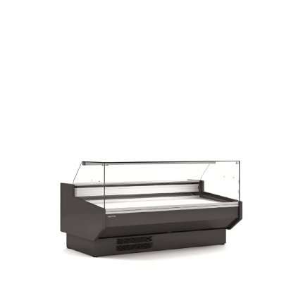 Vitrina frigorifica cu geam drept 200x94 cm pentru prezentare produse horeca