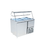 modul rece self service 22 gn 1/4 cu vitrina refrigerata horeca