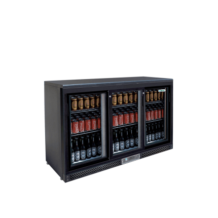vitrina bar 3 usi culisante refrigerata profesionala