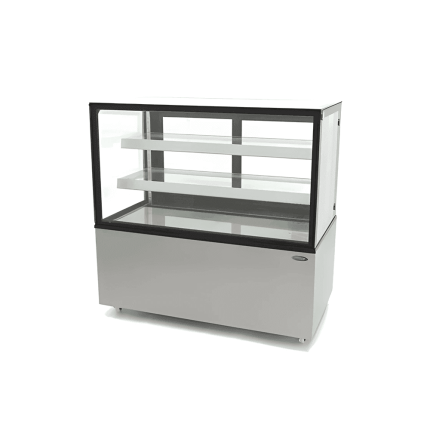 vitrina frigorifica cofetarie 150 cm cu geam drept, vitrina rece horeca