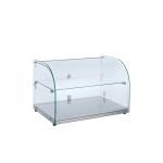 vitrina neutra de banc din sticla, vitrina prezentare patiserie cofetarie