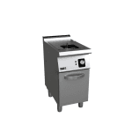 friteuza profesionala cu o cuva 15 litri pe gaz inox pentru bucatarie horeca