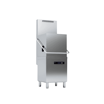masina de spalat vase tip gluga AD-125 HRS profesionala horeca cu recuperare caldura