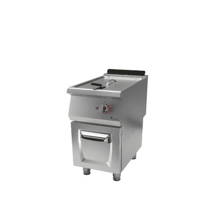 friteuza cu suport profesional pe gaz 10 litri inox horeca