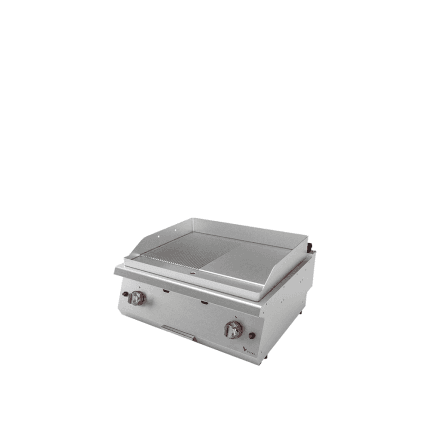 fry top neted si striat grill gaz profesional inox horeca
