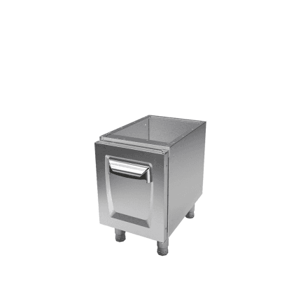 dulap de baza inox suport echipamente gatit horeca