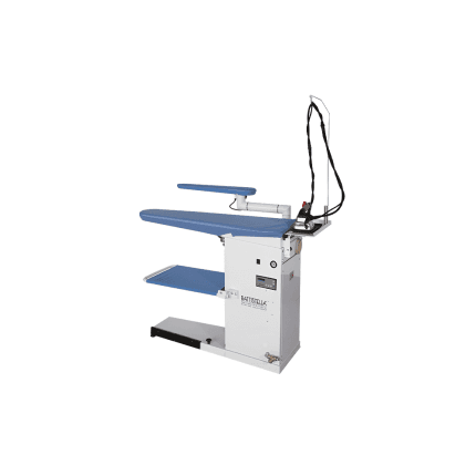 Masa de calcat industriala pliabila aspiranta incalzita cu boiler Battistella Archimede C3 semi profil