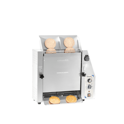 toaster vertical chifle burger 2 zone profesional