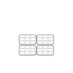 tavi 40x60cm pentru cuptor modular electric brutarii
