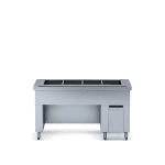 bain marie autoservire frontal inox mdf