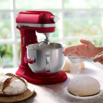 Mixer planetar cu bol din inox de 5,2 L, rosu HEAVY DUTY KitchenAid - imagine 2